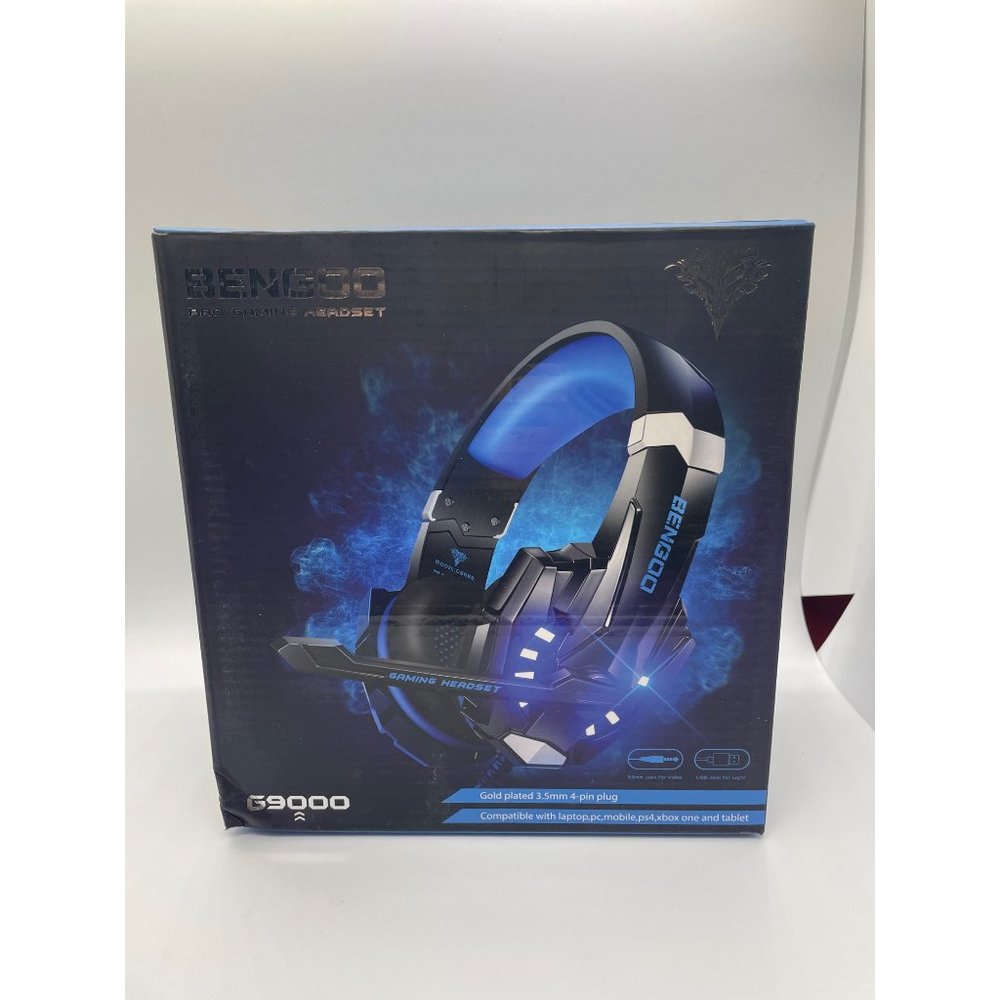 COPY - BENGOO G9000 Stereo Gaming Headset for PS4 PC Xbox One PS5 Controller, N…